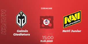 Gaimin Gladiators VS NaVi Junior